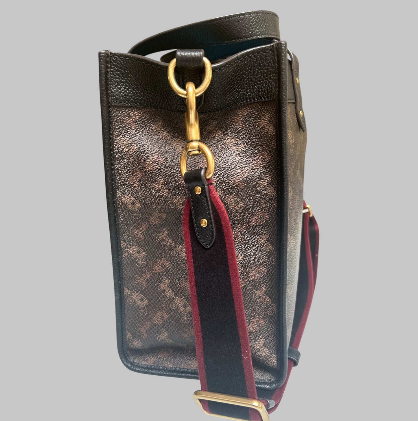 COACH Horse and Cart Print Bag.