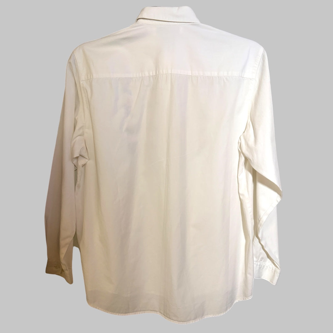VIntage ‘Jumpers’ embroidered flowers shirt - 100% Cotton - M/L (up to size 16 fit)