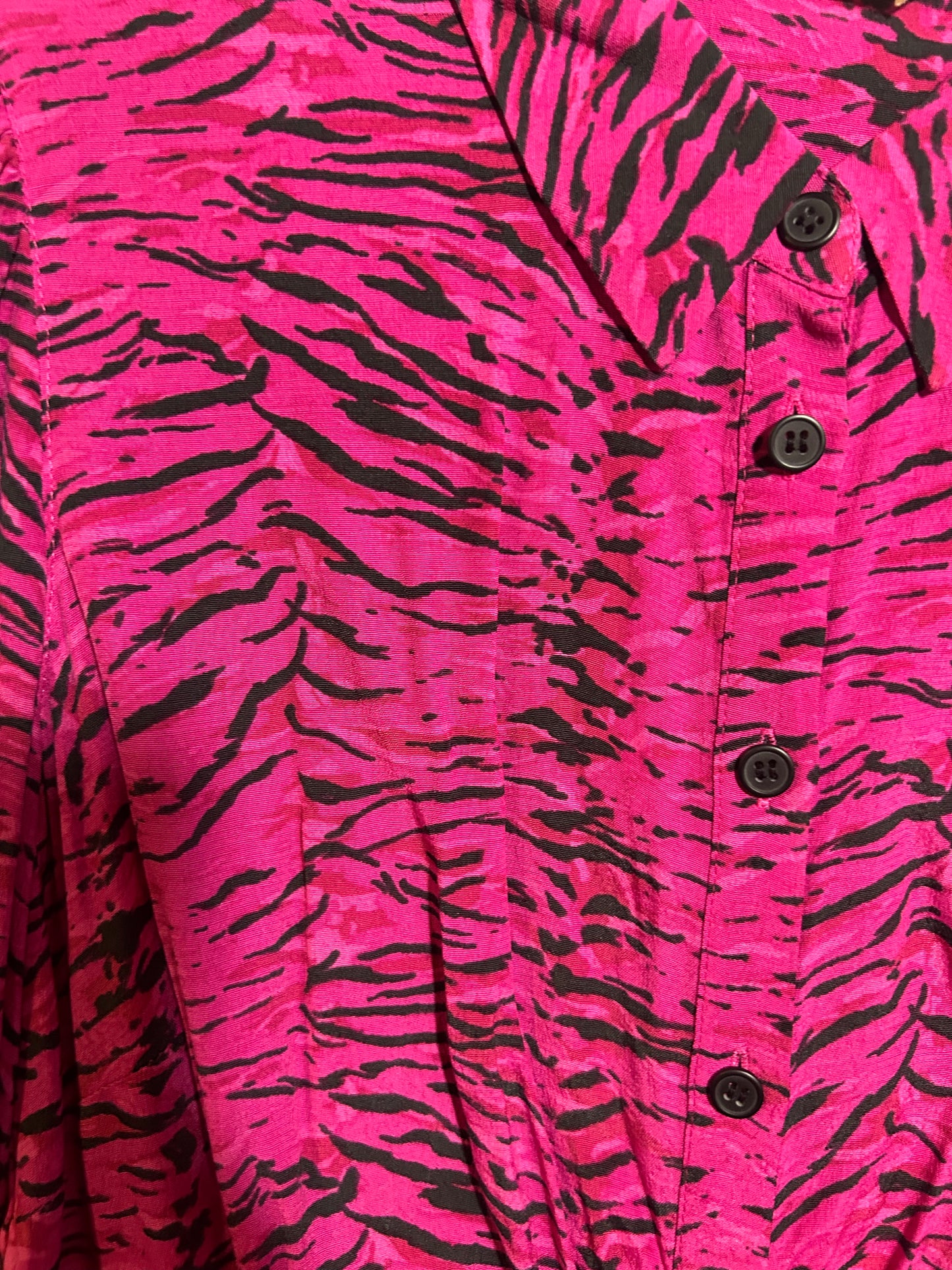 Hush Pink Animal Print Dress - size 10