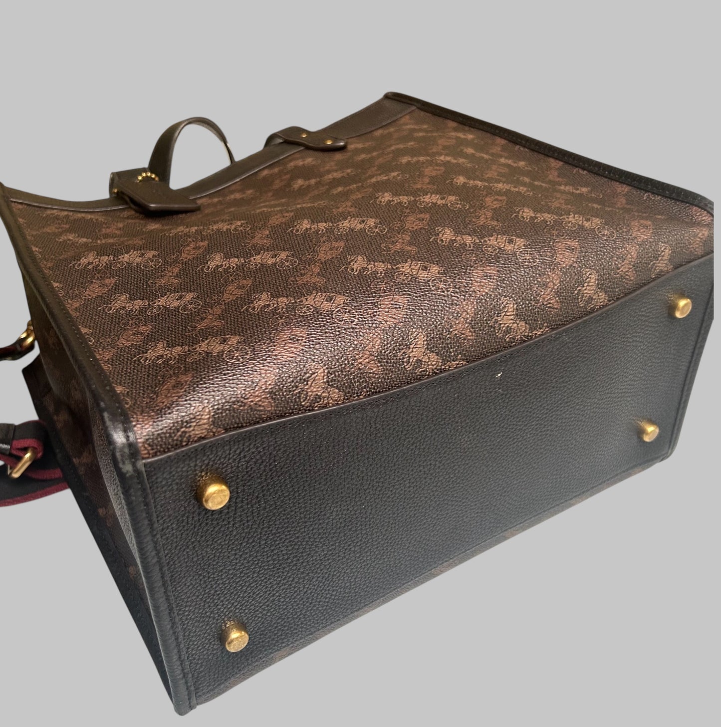 COACH Horse and Cart Print Bag.