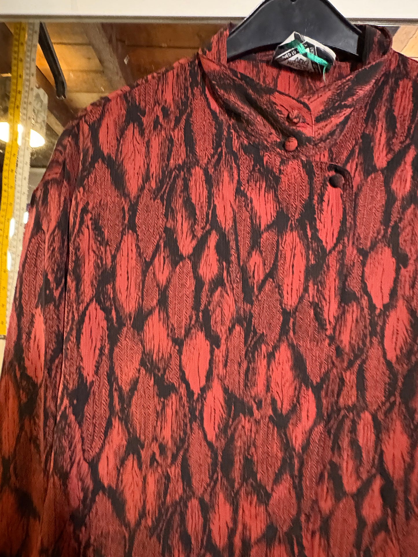 Jacques Vert Rusty Colour Shirt - size up to 16 fit