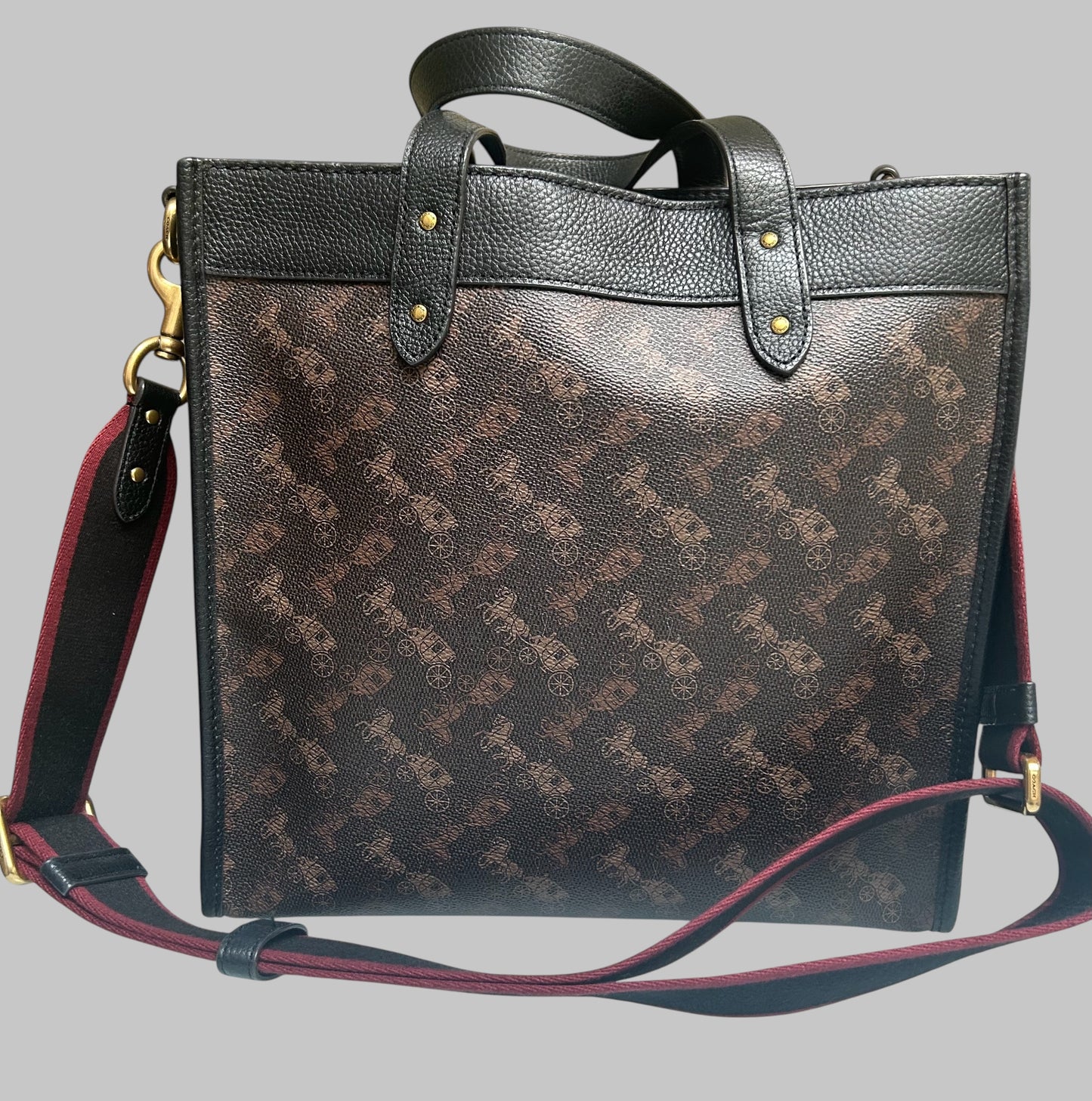 COACH Horse and Cart Print Bag.