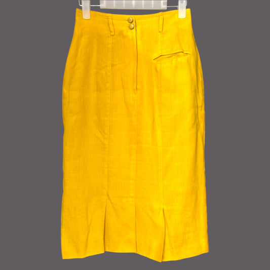 Vintage Karl Lagerfeld Cotton Skirt - size 8