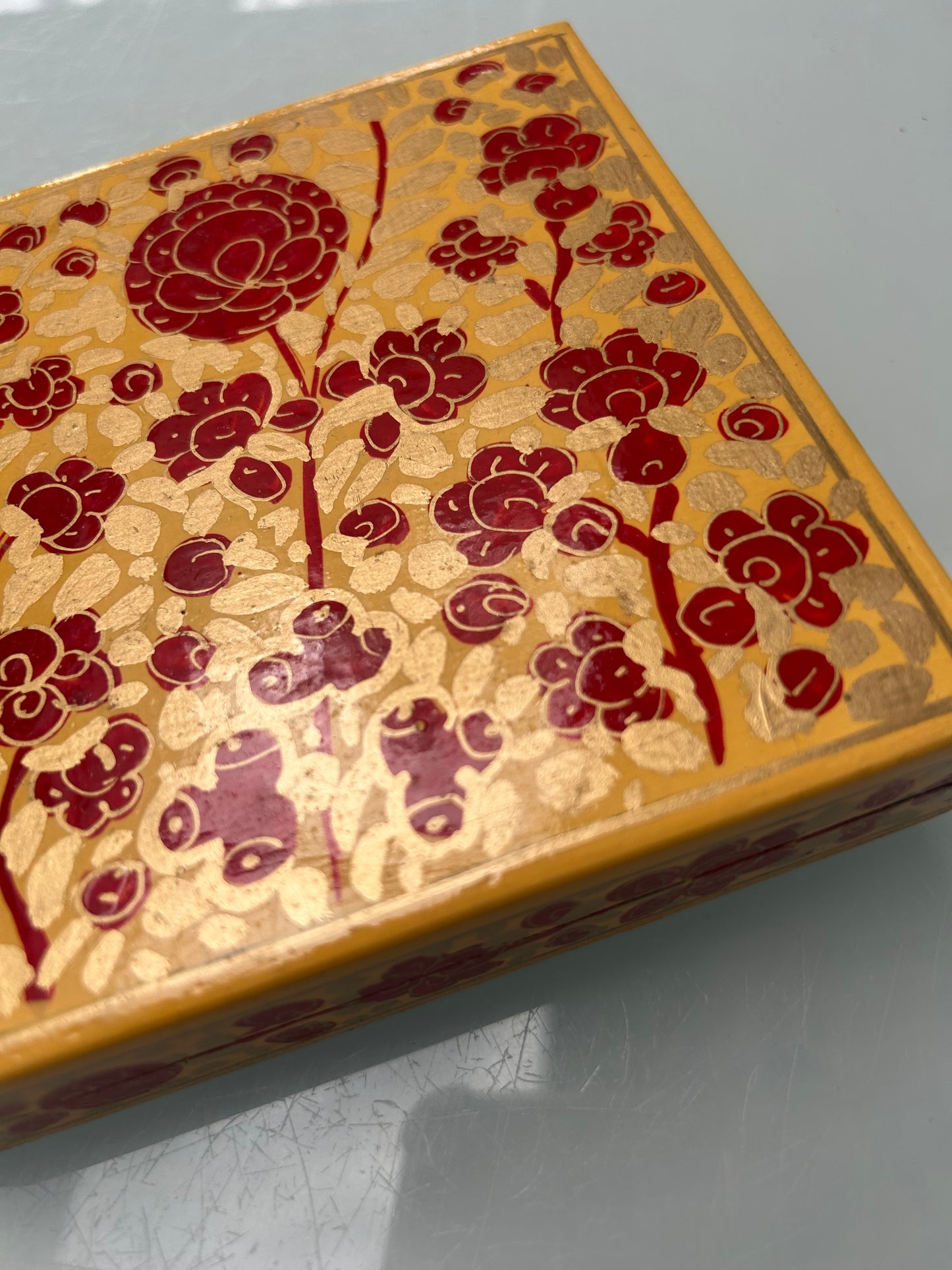 Vintage Woodern Trinket Box