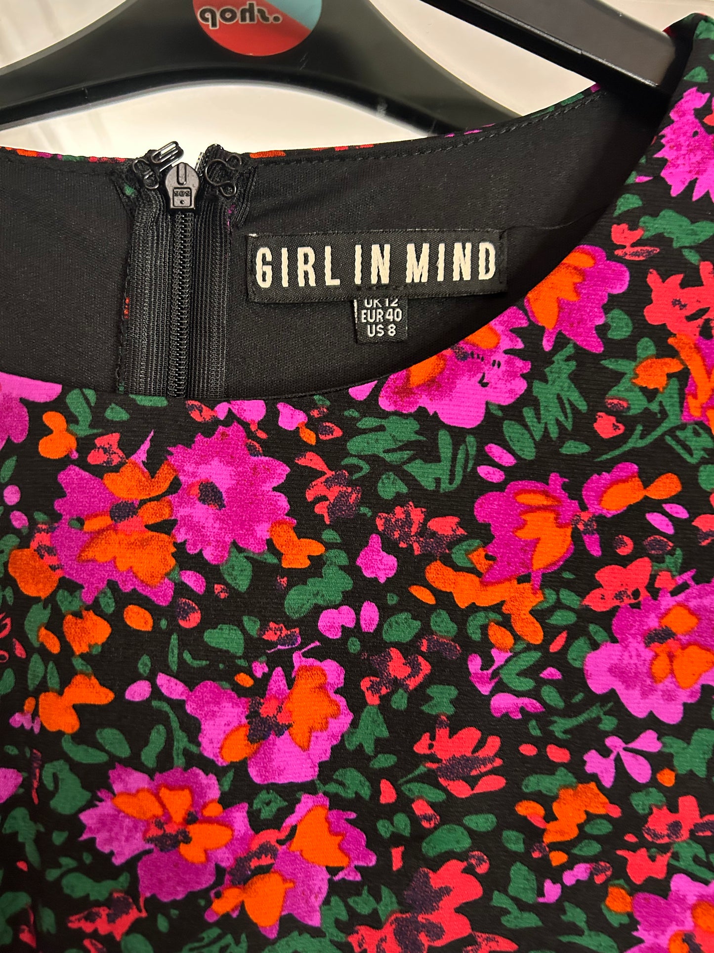 Girl In Mind Floral Dress - size 12