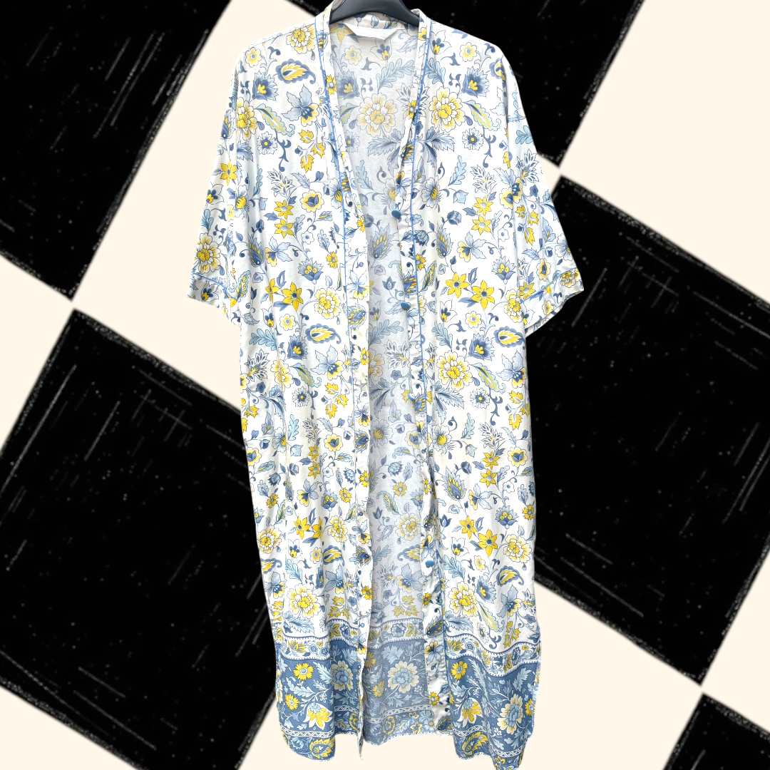 Vintage St Michaels Duster Jacket/Dress - size 10-16 fit