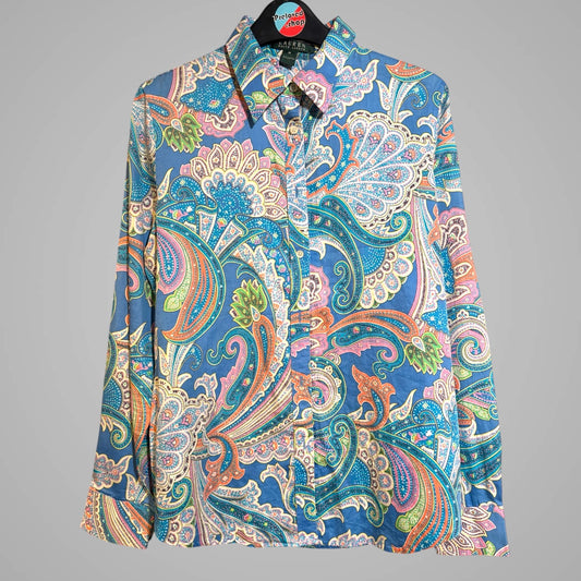 Ralph Lauren Dreamy Print Shirt - size medium - 12-14 fit