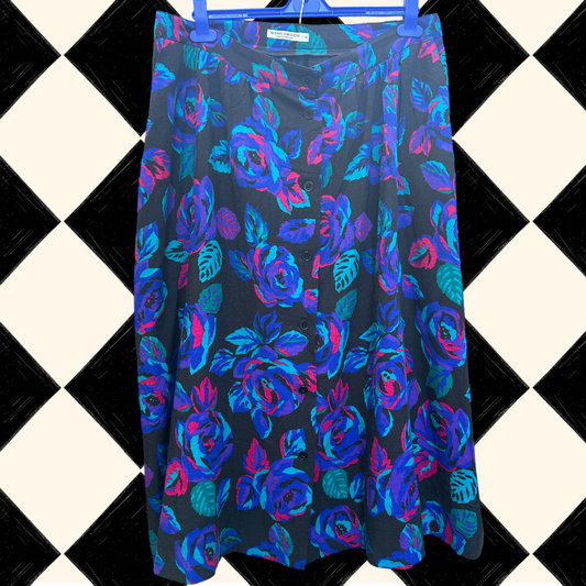 Vintage Windsmoor Button Up Skirt size 16