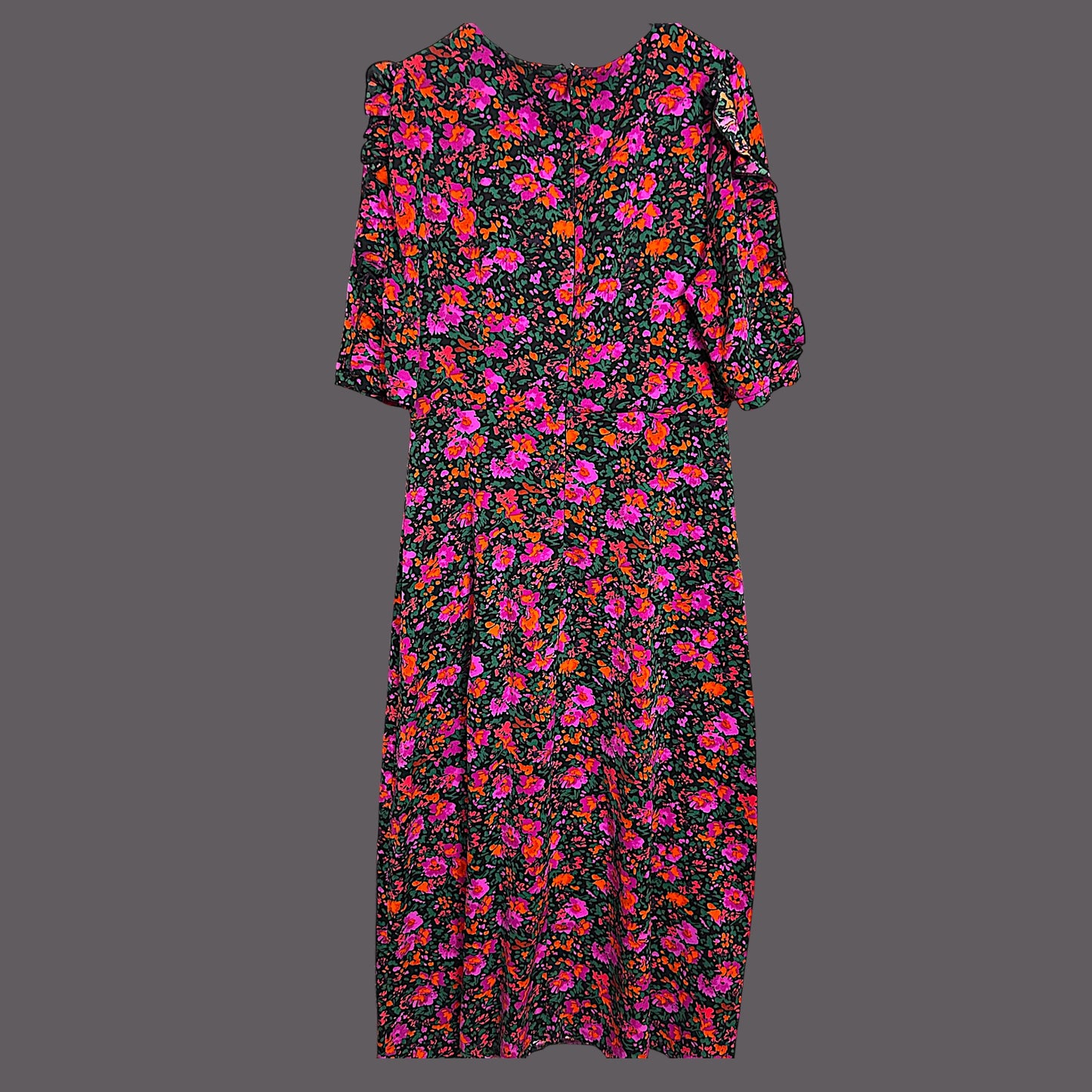 Girl in mind pink floral dress - size 12