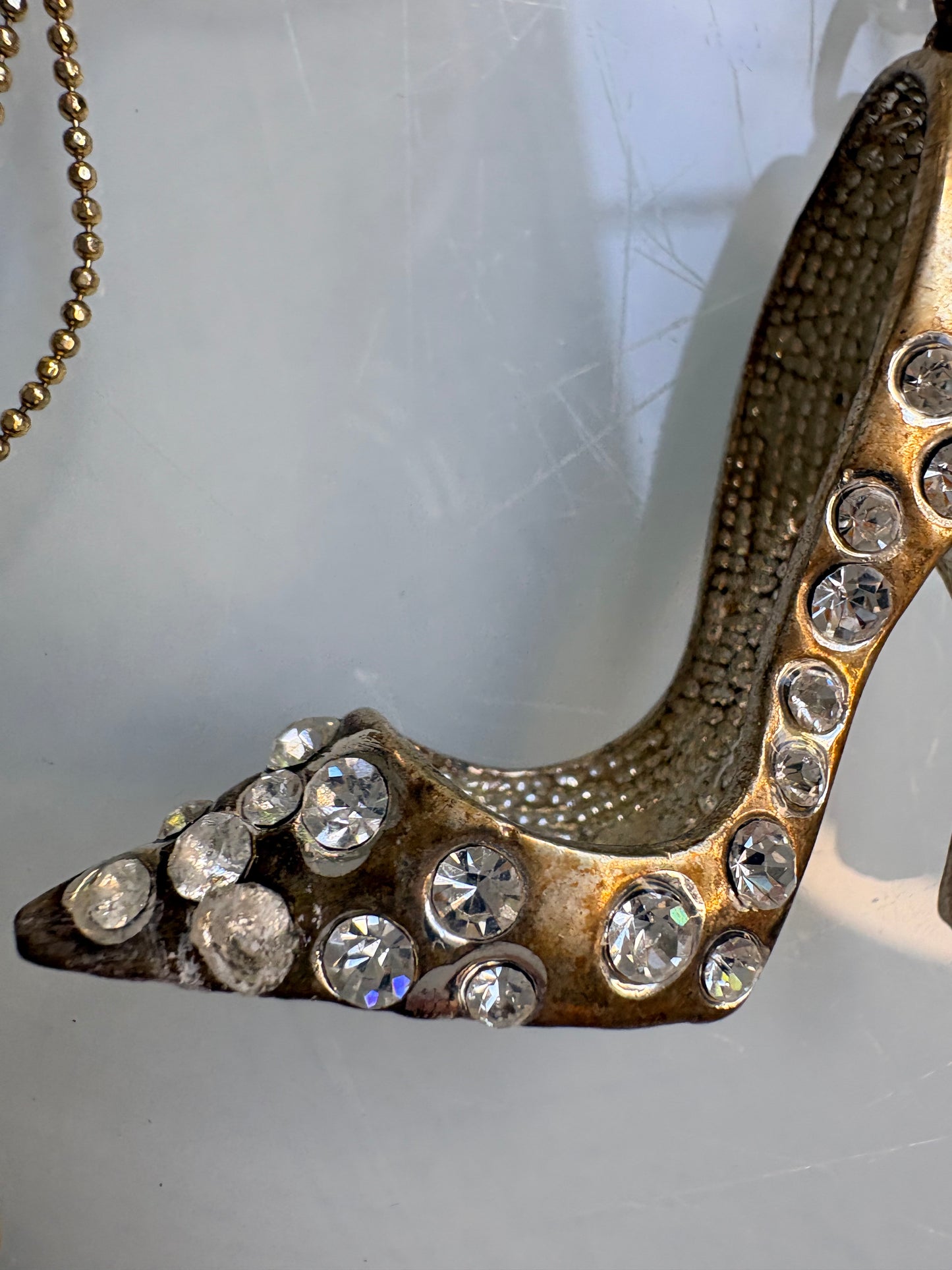 Vintage 90’s Shoe Necklace