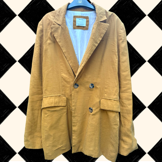 Bershka Mustard Jacket - size Medium