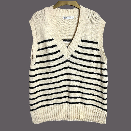 Zara Stripe Tank Top -size M/L