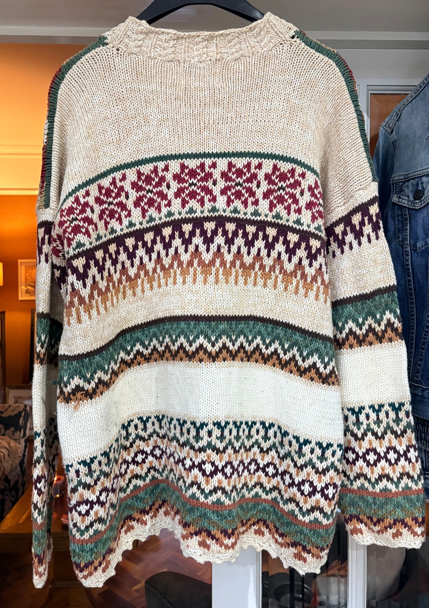 Vintage 90’s Autumnal Jumper size L