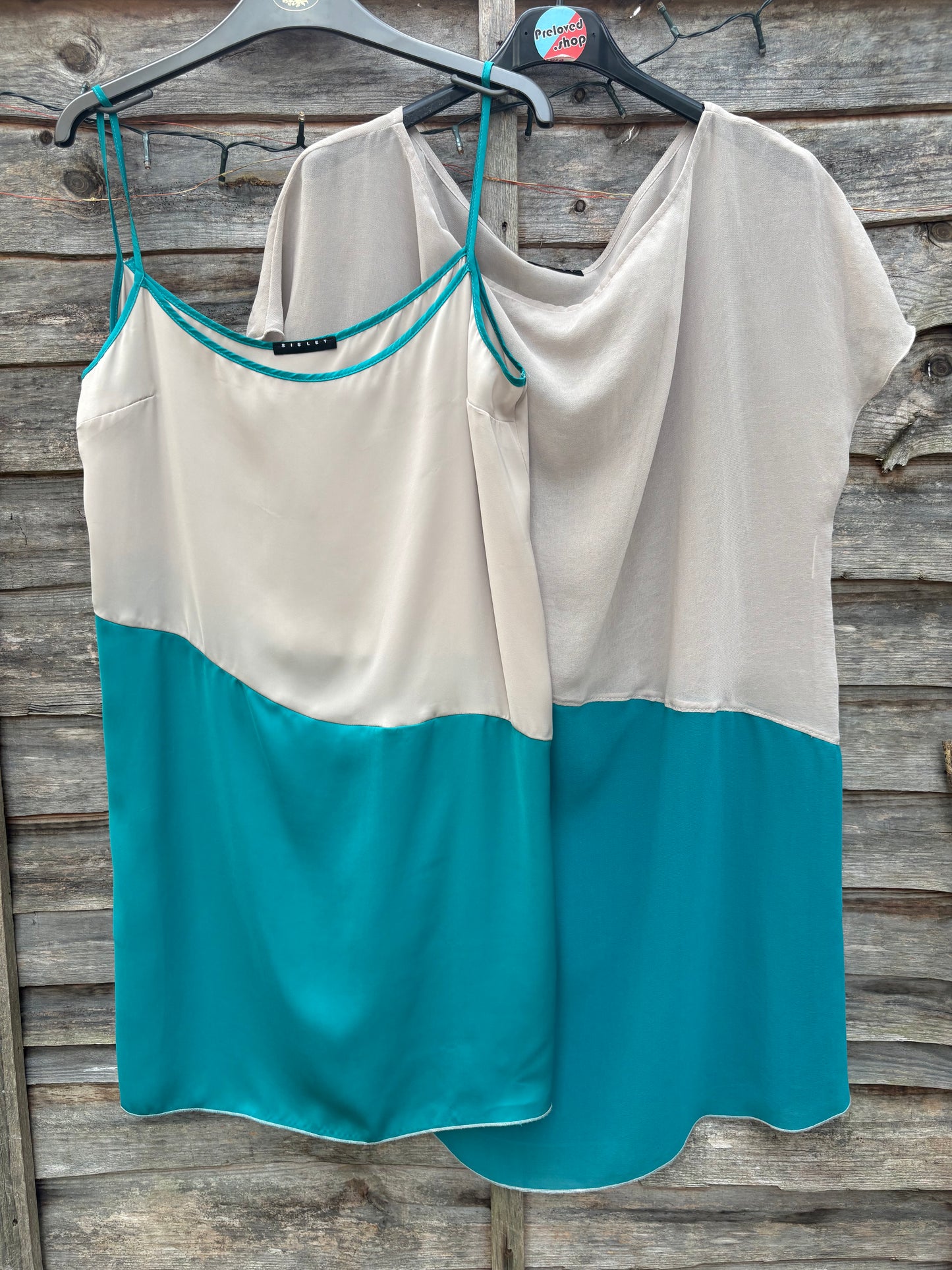 Vintage 80’s Sisley Benetton 2 piece set - size 10-14 fit