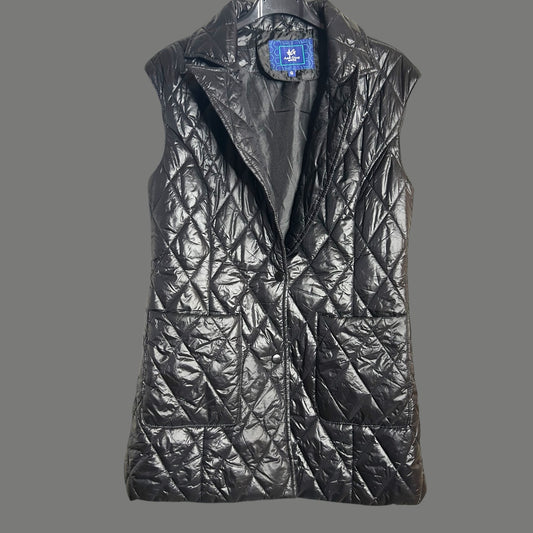 Quilted Longer Length Gilet style jacket - size 10