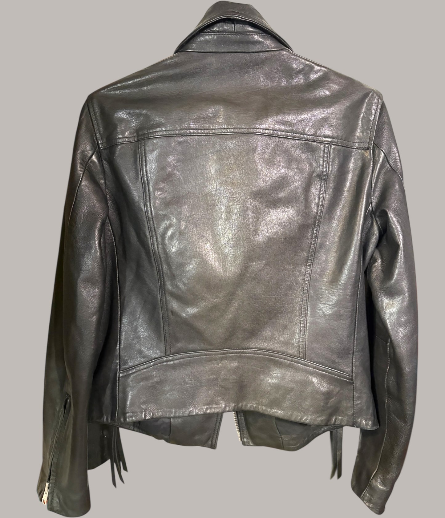 All Saints Classic Biker Jacket (RRP £250)