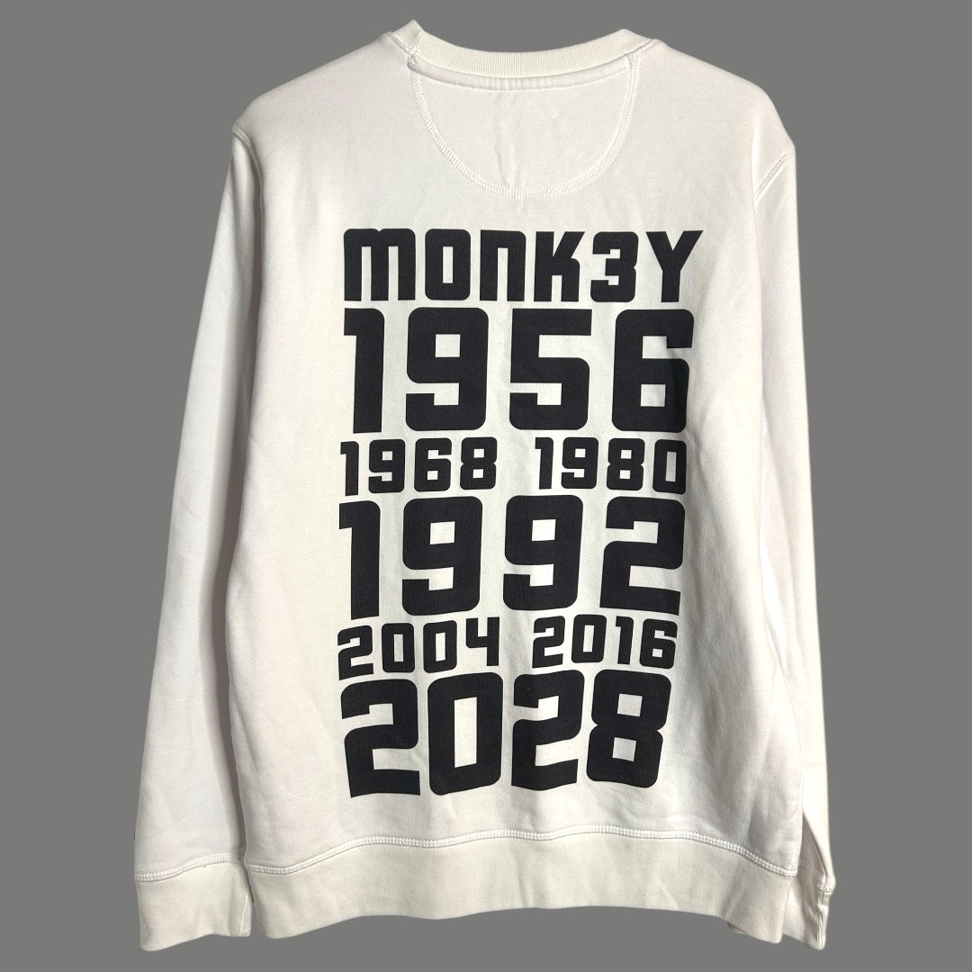 Preloved Monkey Sweat Top - size 10-16 fit