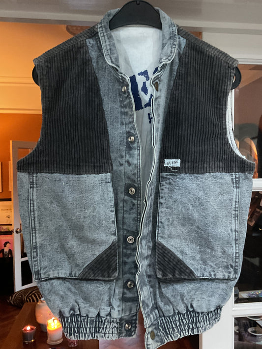 Vintage 90’s GUESS waistcoat - Medium up to 14 fit