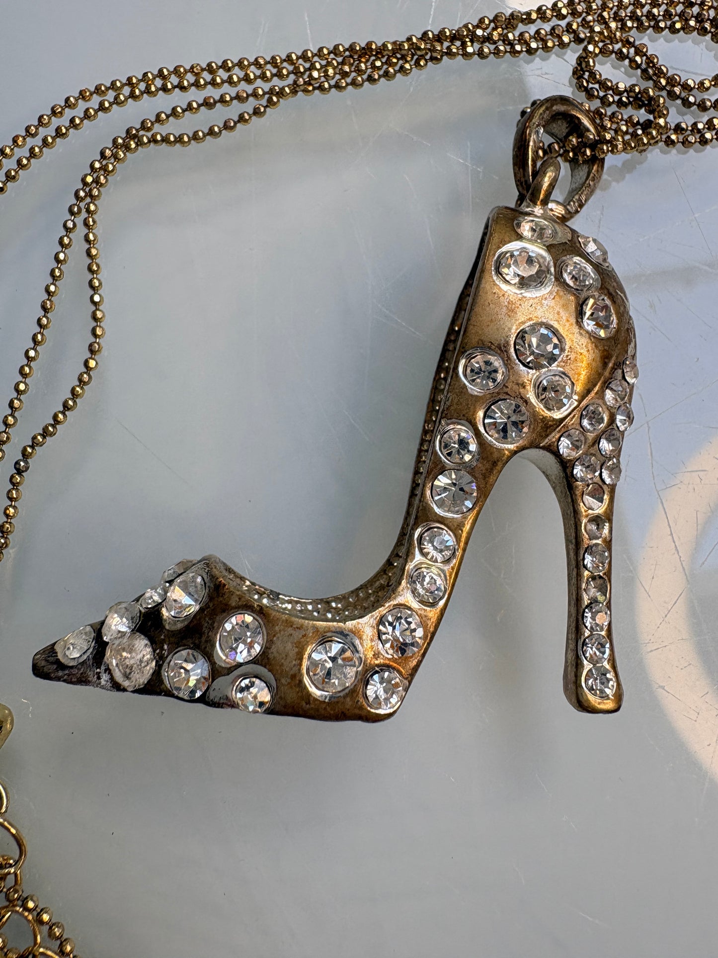 Vintage 90’s Shoe Necklace