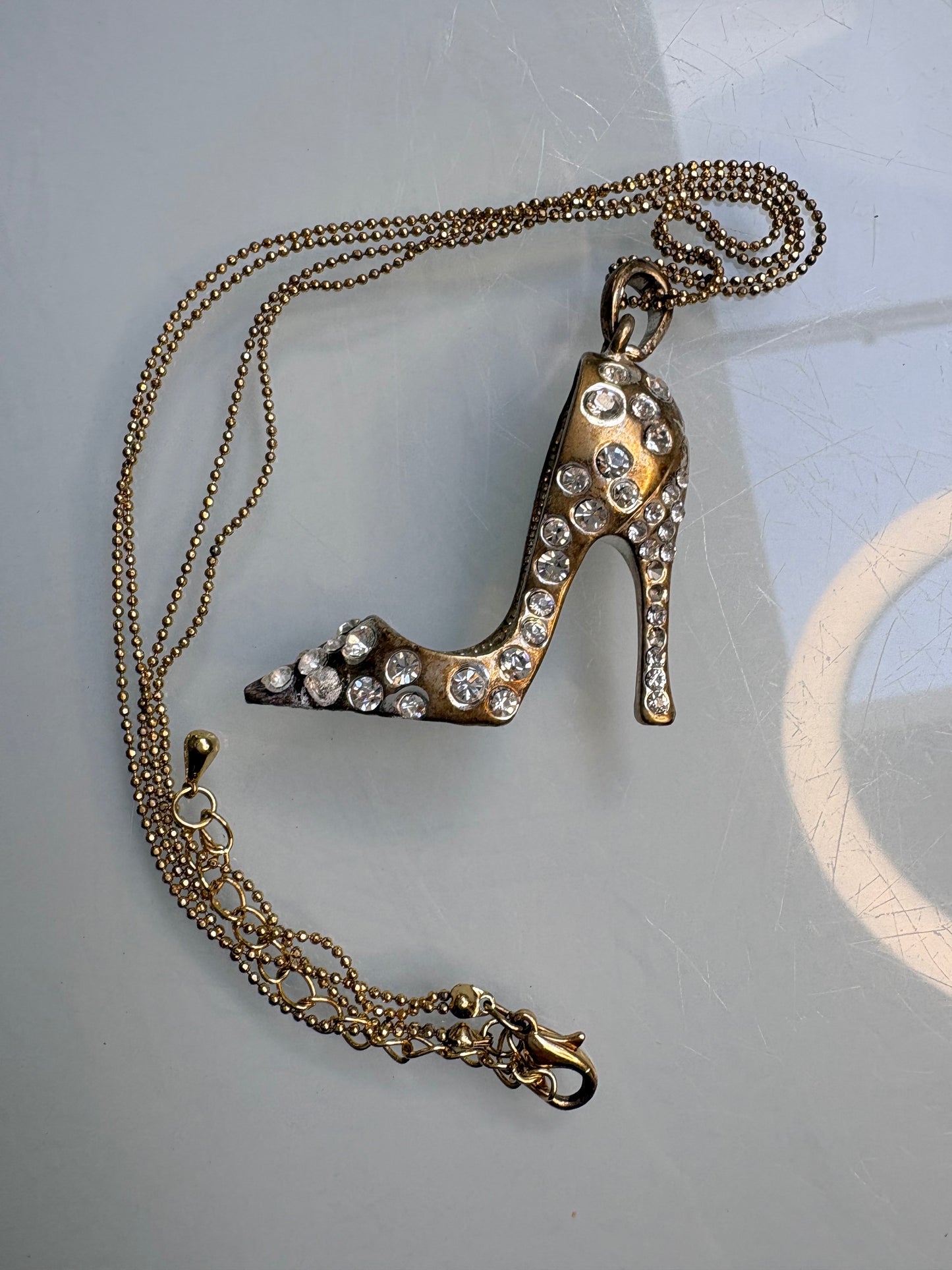 Vintage 90’s Shoe Necklace