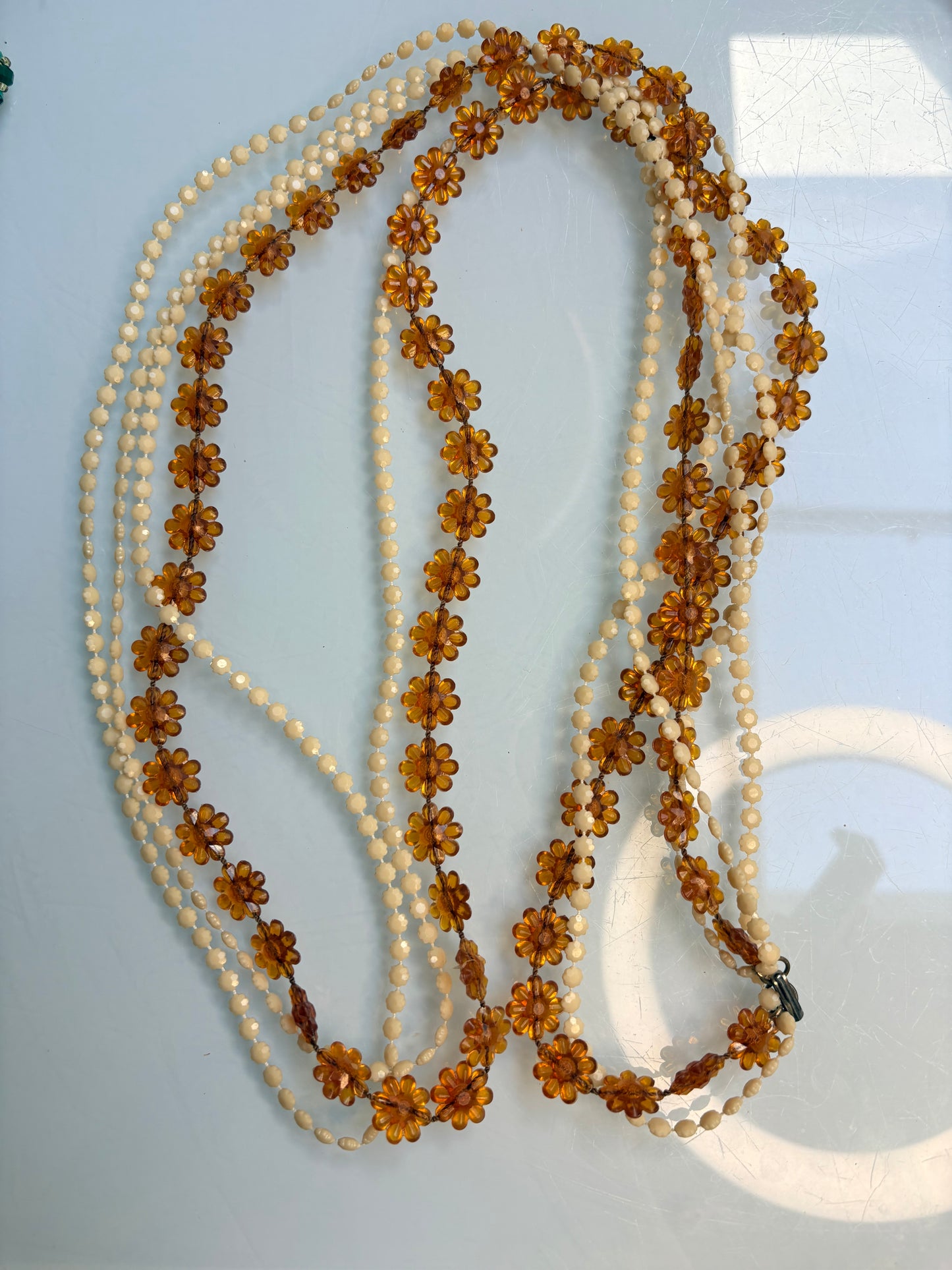 Stunning 80’s Multi Strand Necklace
