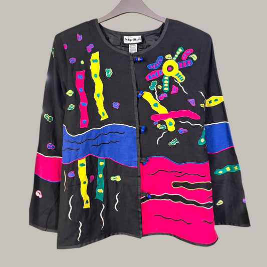 Indigo Moon Cotton Jacket - up to size 16 fit