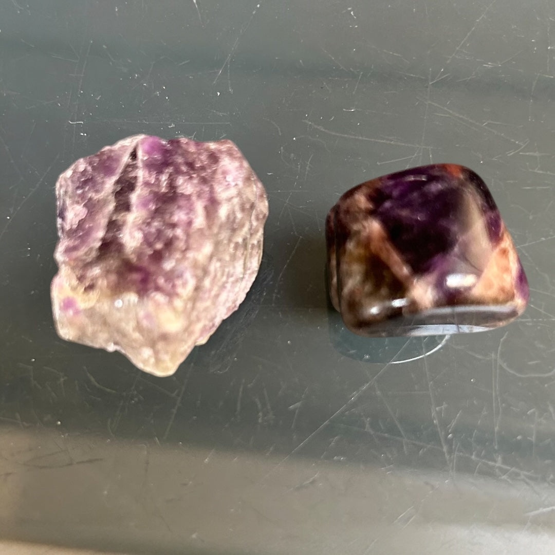Amethyst Quartz Stone - semi precious’s.