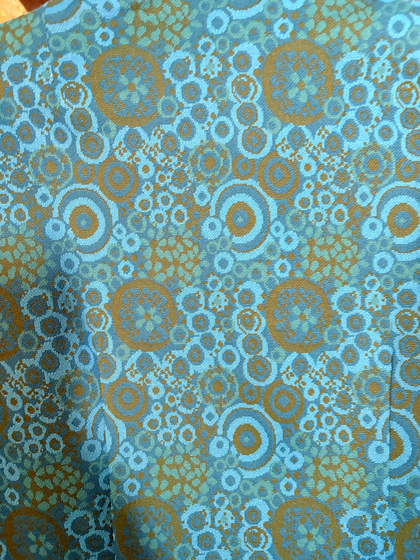 1940’s Austrian Wool Flower Pattern Dress size 10-12