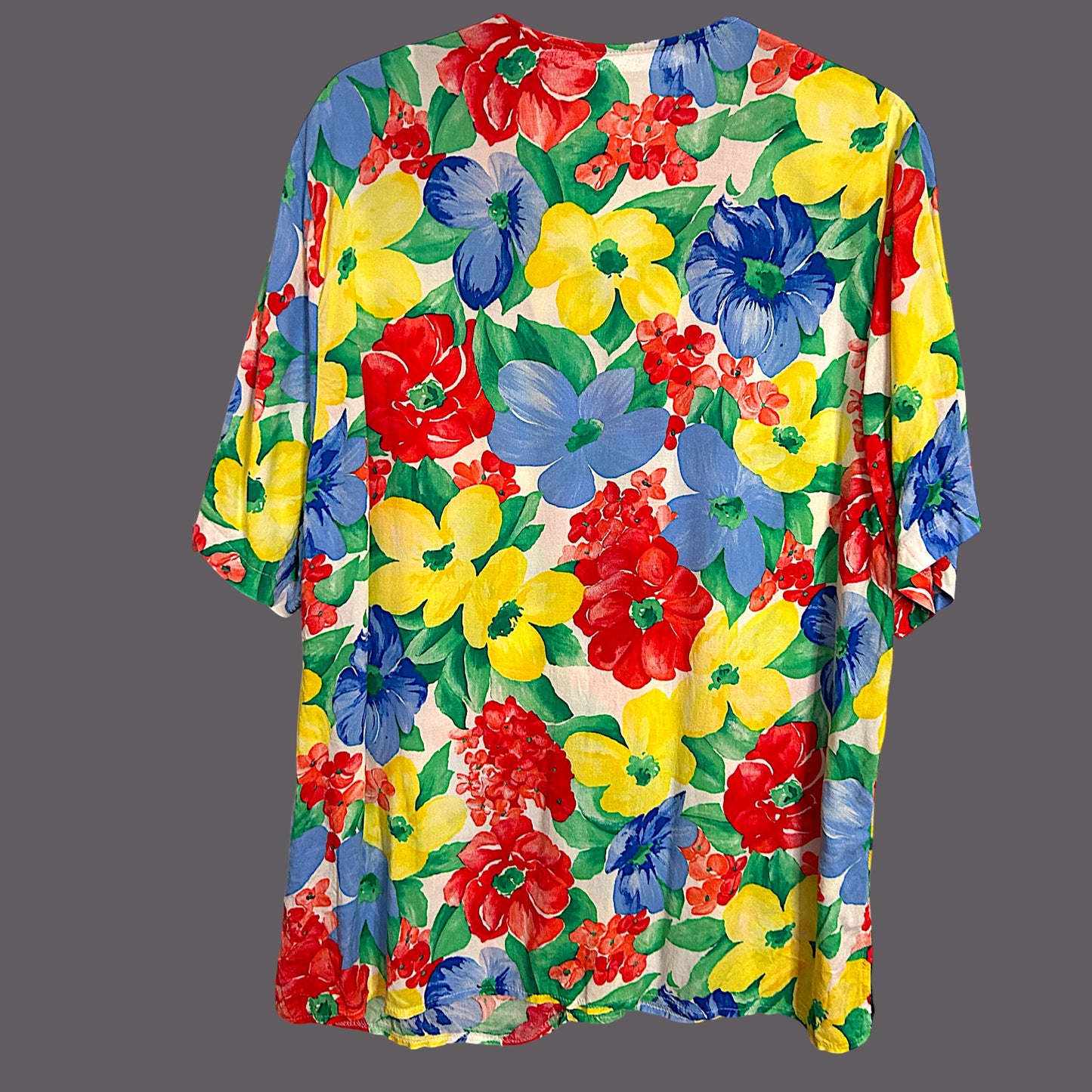 Vintage 90’s floral shirt - up to 18 fit