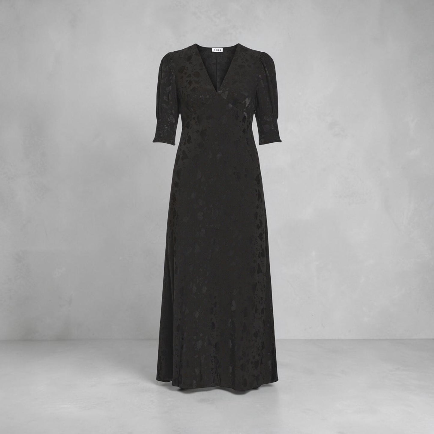 Rixo Black Zadie Dress - size Large