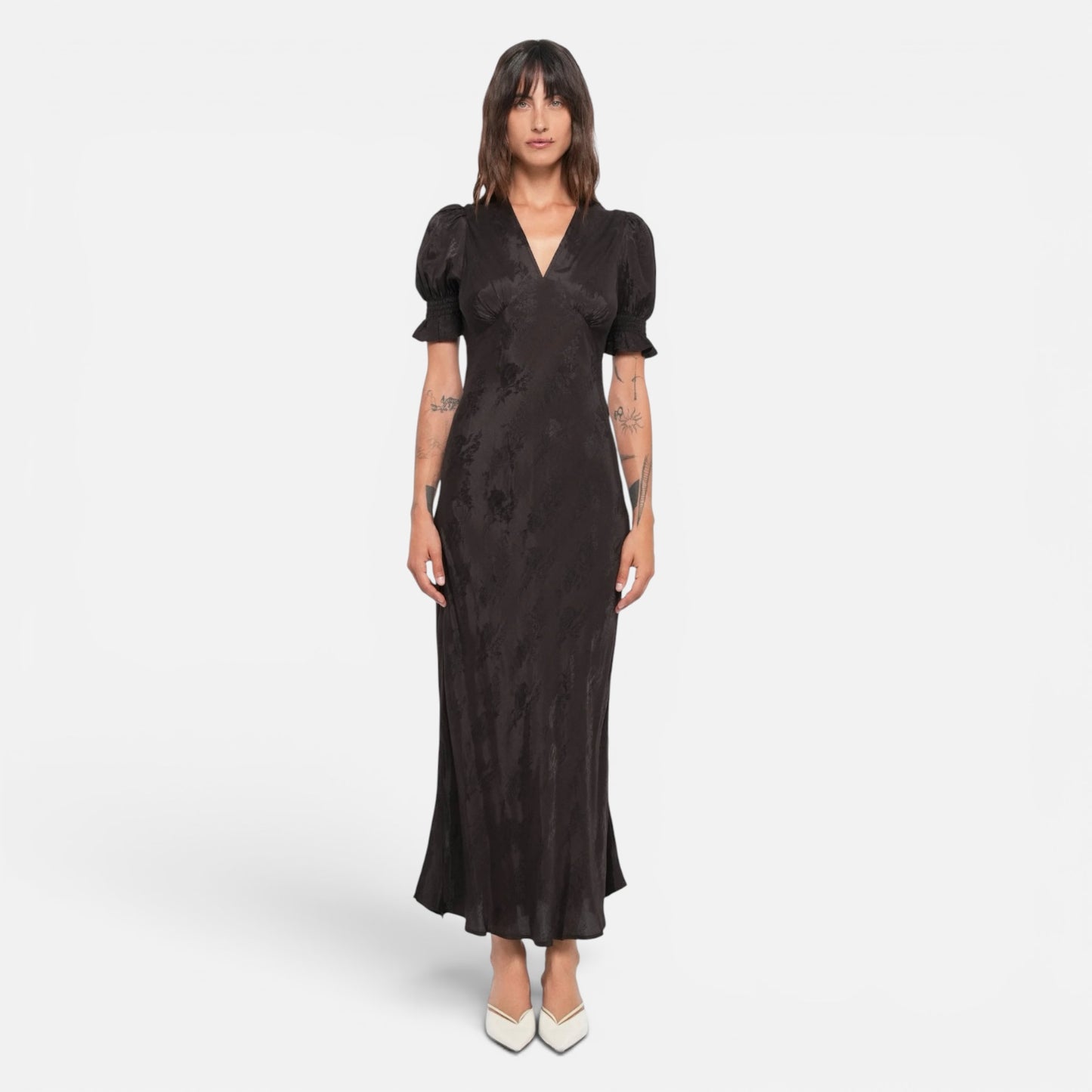 Rixo Black Zadie Dress - size Large